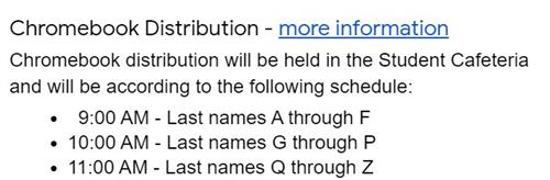 chromebook distribution